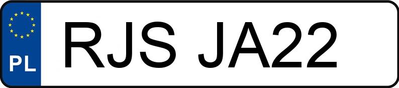 Numer rejestracyjny RJS JA22 posiada KIA CEE D - RJSJA22