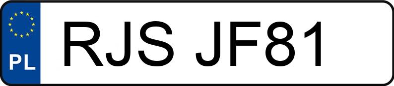 Numer rejestracyjny RJS JF81 posiada IVECO 65J17 - RJSJF81