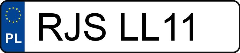 Numer rejestracyjny RJS LL11 posiada RENAULT CAPTUR - RJSLL11
