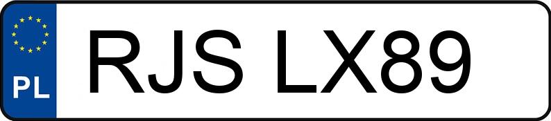 Numer rejestracyjny RJS LX89 posiada ALFA ROMEO GIULIETTA - RJSLX89