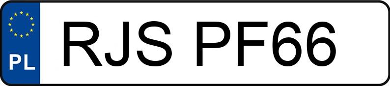 Numer rejestracyjny RJS PF66 posiada MOTORHISPANIA RYZ ENDURO - RJSPF66 Numer rejestracyjny RJS PF66 posiada MOTORHISPANIA RYZ ENDURO - RJSPF66