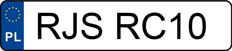 Numer rejestracyjny RJS RC10 posiada FORD Kuga 2.0 CRD MR`08 E5 Titanium S - RJSRC10