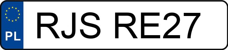 Numer rejestracyjny RJS RE27 posiada OPEL ASTRA - RJSRE27 Numer rejestracyjny RJS RE27 posiada OPEL ASTRA - RJSRE27