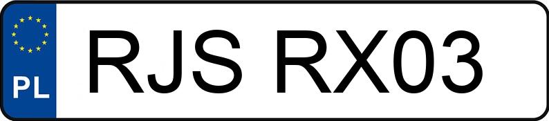 Numer rejestracyjny RJS RX03 posiada FIAT FIORINO - RJSRX03