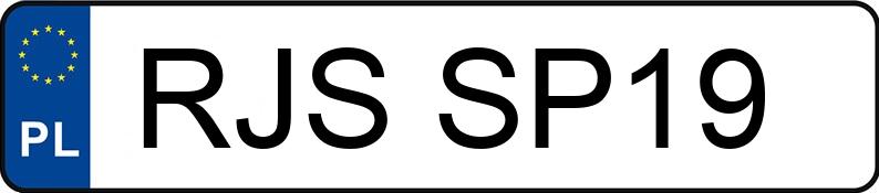 Numer rejestracyjny RJS SP19 posiada SEAT Leon 1.9 TDI MR`99 E3 1M Spirit - RJSSP19