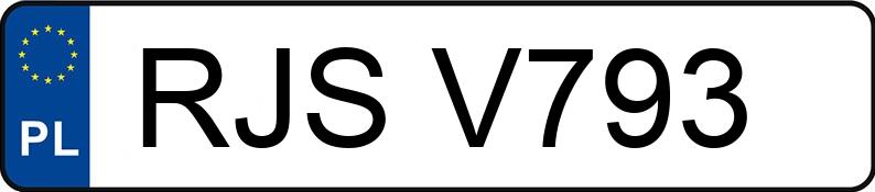 Numer rejestracyjny RJS V793 posiada Autosan H9 - RJSV793