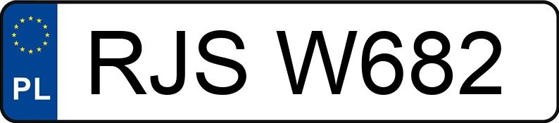 Numer rejestracyjny RJS W682 posiada DAEWOO LANOS - RJSW682 Numer rejestracyjny RJS W682 posiada DAEWOO LANOS - RJSW682