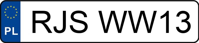 Numer rejestracyjny RJS WW13 posiada PEUGEOT 307 SW 2.0 HDI MR`06 E3 Premium 140 - RJSWW13