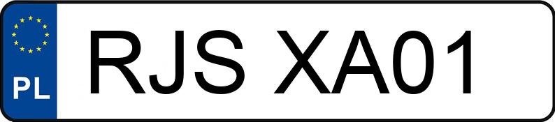Numer rejestracyjny RJS XA01 posiada BMW 318 I - RJSXA01