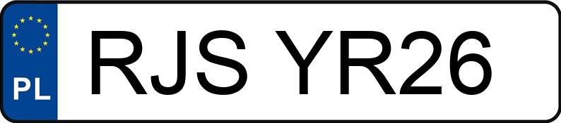 Numer rejestracyjny RJS YR26 posiada CITROEN C4 - RJSYR26