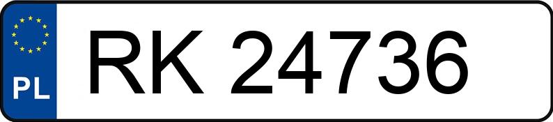 Numer rejestracyjny RK 24736 posiada FIAT Punto II 1.9 Diesel Kat. Punto II 1.9 Diesel Kat. - RK24736