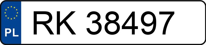 Numer rejestracyjny RK 38497 posiada CITROEN Jumper 29 2.2 HDI Kat. MR`02 E3 2.9t 29C Club - RK38497
