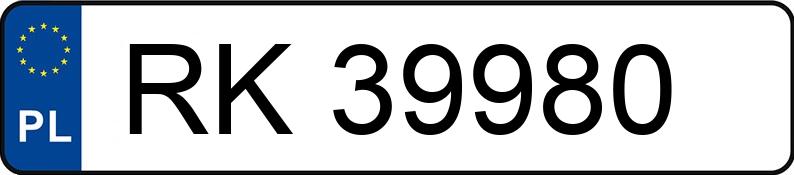 Numer rejestracyjny RK 39980 posiada SUBARU Impreza GX/WRX 2.0 MR`03 E4 WRX - RK39980 Numer rejestracyjny RK 39980 posiada SUBARU Impreza GX/WRX 2.0 MR`03 E4 WRX - RK39980