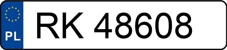 Numer rejestracyjny RK 48608 posiada FORD FIESTA - RK48608 Numer rejestracyjny RK 48608 posiada FORD FIESTA - RK48608