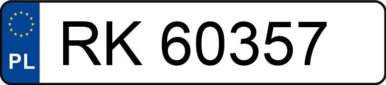 Numer rejestracyjny RK 60357 posiada OPEL TIGRA - RK60357 Numer rejestracyjny RK 60357 posiada OPEL TIGRA - RK60357