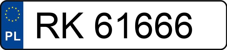 Numer rejestracyjny RK 61666 posiada BMW 335i Coupe MR`06 E5 E92 335i Coupe MR`06 E5 E92 - RK61666