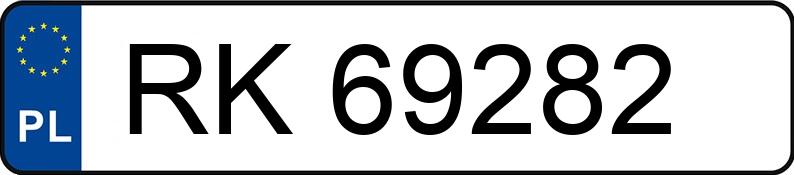 Numer rejestracyjny RK 69282 posiada FIAT PANDA - RK69282 Numer rejestracyjny RK 69282 posiada FIAT PANDA - RK69282