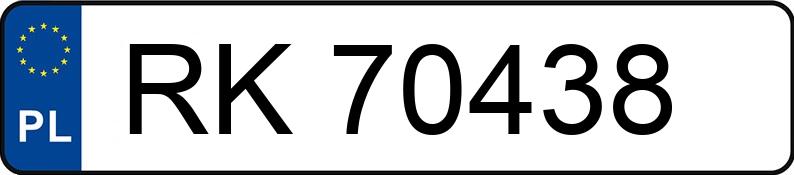 Numer rejestracyjny RK 70438 posiada TOYOTA AVENSIS - RK70438 Numer rejestracyjny RK 70438 posiada TOYOTA AVENSIS - RK70438