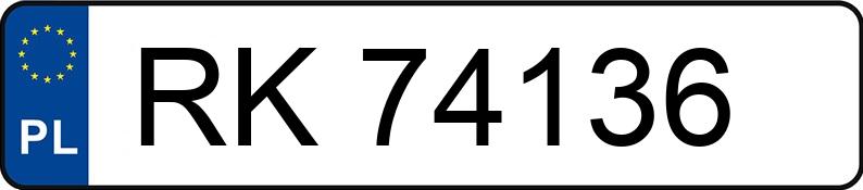 Numer rejestracyjny RK 74136 posiada OPEL MOKKA - RK74136