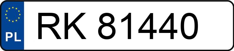 Numer rejestracyjny RK 81440 posiada BMW X3 XDRIVE - RK81440 Numer rejestracyjny RK 81440 posiada BMW X3 XDRIVE - RK81440