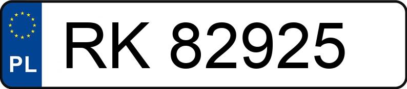 Numer rejestracyjny RK 82925 posiada KIA Sportage 1.6 T-GDI MR`26 E6 Business Line - RK82925 Numer rejestracyjny RK 82925 posiada KIA Sportage 1.6 T-GDI MR`26 E6 Business Line - RK82925
