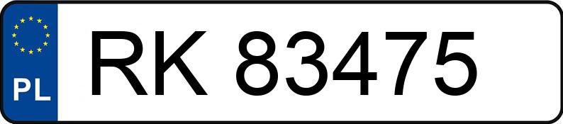 Numer rejestracyjny RK 83475 posiada BMW 318 I - RK83475 Numer rejestracyjny RK 83475 posiada BMW 318 I - RK83475