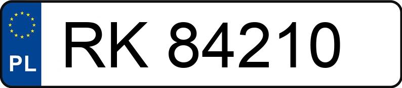 Numer rejestracyjny RK 84210 posiada CUPRA FORMENTOR - RK84210