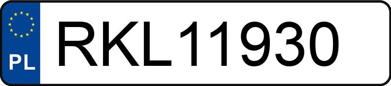 Numer rejestracyjny RKL 11930 posiada OPEL MOKKA X - RKL11930 Numer rejestracyjny RKL 11930 posiada OPEL MOKKA X - RKL11930