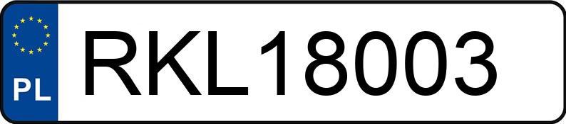 Numer rejestracyjny RKL 18003 posiada RENAULT LAGUNA GRANDTOUR - RKL18003 Numer rejestracyjny RKL 18003 posiada RENAULT LAGUNA GRANDTOUR - RKL18003
