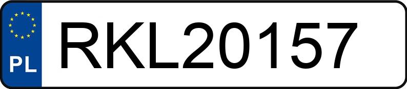 Numer rejestracyjny RKL 20157 posiada RENAULT ESPACE - RKL20157 Numer rejestracyjny RKL 20157 posiada RENAULT ESPACE - RKL20157