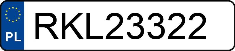 Numer rejestracyjny RKL 23322 posiada FIAT 131 - RKL23322 Numer rejestracyjny RKL 23322 posiada FIAT 131 - RKL23322