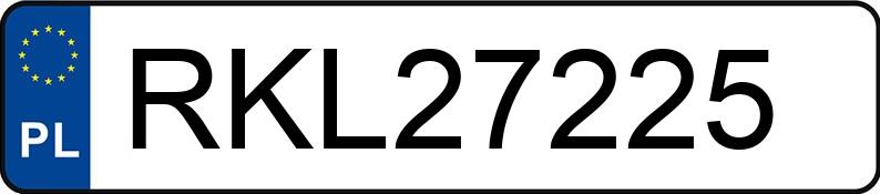 Numer rejestracyjny RKL 27225 posiada AUDI A4 - RKL27225 Numer rejestracyjny RKL 27225 posiada AUDI A4 - RKL27225