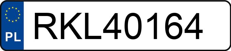 Numer rejestracyjny RKL 40164 posiada HONDA CR-V - RKL40164