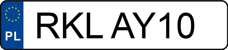 Numer rejestracyjny RKL AY10 posiada JUNAK Skutery 611 125 - RKLAY10 Numer rejestracyjny RKL AY10 posiada JUNAK Skutery 611 125 - RKLAY10