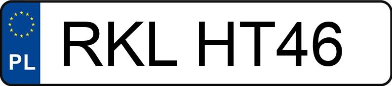 Numer rejestracyjny RKL HT46 posiada URSUS C 1.6t 330 - RKLHT46