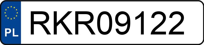 Numer rejestracyjny RKR 09122 posiada BMW 318 D - RKR09122