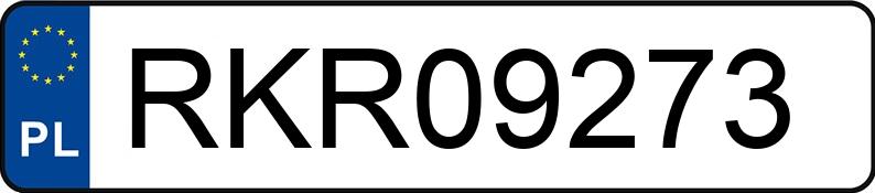 Numer rejestracyjny RKR 09273 posiada HYUNDAI I40 - RKR09273