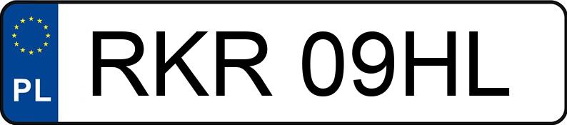 Numer rejestracyjny RKR 09HL posiada BMW 318 KAT - RKR09HL