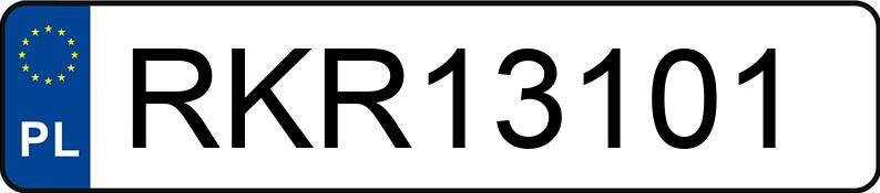 Numer rejestracyjny RKR 13101 posiada BMW 530 D - RKR13101