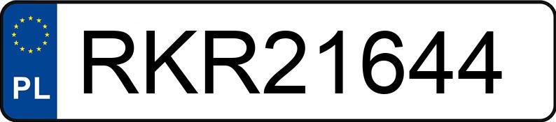 Numer rejestracyjny RKR 21644 posiada BMW 325 - RKR21644