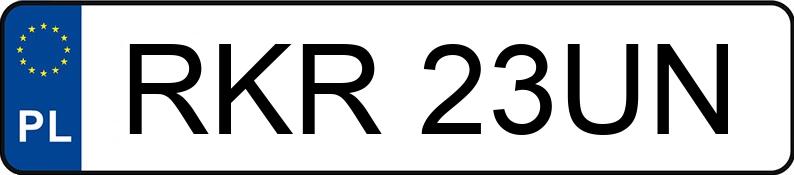 Numer rejestracyjny RKR 23UN posiada AUDI 80 - RKR23UN Numer rejestracyjny RKR 23UN posiada AUDI 80 - RKR23UN
