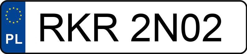 Numer rejestracyjny RKR 2N02 posiada FORD FIESTA - RKR2N02