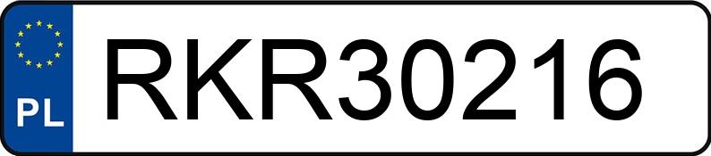 Numer rejestracyjny RKR 30216 posiada BMW X5 3.0I - RKR30216 Numer rejestracyjny RKR 30216 posiada BMW X5 3.0I - RKR30216