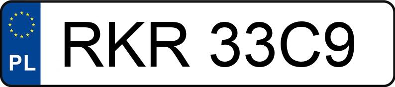 Numer rejestracyjny RKR 33C9 posiada SEAT TOLEDO 1.9 TDI - RKR33C9