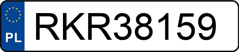 Numer rejestracyjny RKR 38159 posiada CITROEN C5 - RKR38159