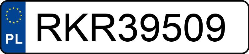 Numer rejestracyjny RKR 39509 posiada VOLVO V70 - RKR39509
