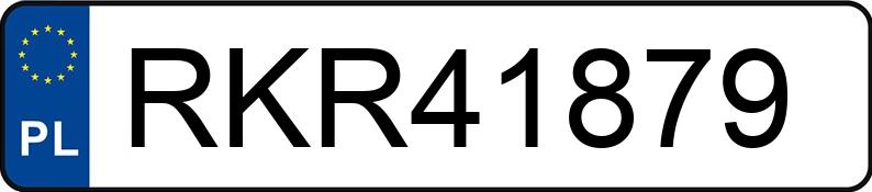 Numer rejestracyjny RKR 41879 posiada HONDA CIVIC 1.8 - RKR41879