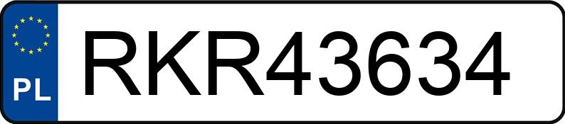 Numer rejestracyjny RKR 43634 posiada SEAT LEON - RKR43634 Numer rejestracyjny RKR 43634 posiada SEAT LEON - RKR43634