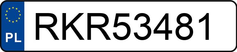 Numer rejestracyjny RKR 53481 posiada AUDI A3 1.6 Kat. MR`01 8L Ambition - RKR53481