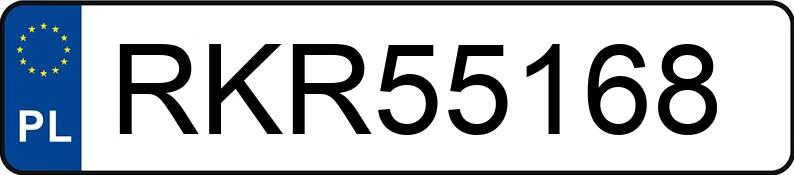 Numer rejestracyjny RKR 55168 posiada BMW 320 2.0 D - RKR55168